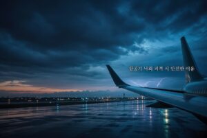 항공기 낙뢰 피격 시 안전한 이유: 전류 방전 구조와 착륙 후 정비 절차 2 항공기 낙뢰 피격 시 안전한 이유와 전류 방전 구조를 설명하는 여행 정보 이미지