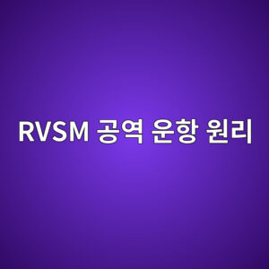 RVSM 공역 운항 원리: 고도 분리 축소가 항공 교통량과 안전에 미치는 영향 8 rvsm eab3b5ec97ad ec9ab4ed95ad ec9b90eba6ac 1788703301